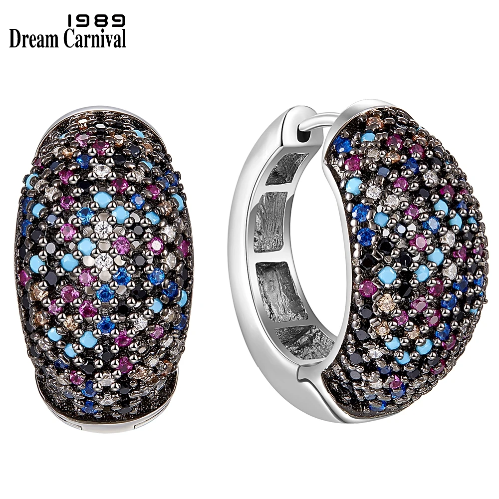 DreamCarnival1989 Sterling Silver 925 Earirngs Women 17mm Hoop Earings Luxury Multi-Colors Zirconia Engagement Jewelry SE23738RB
DreamCarnival1989 Sterling Silver 925 Earirngs Women 17mm Hoop Earings Luxury Multi-Colors Zirconia Engagement Jewelry SE23738RB