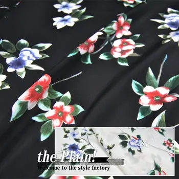 jenny1986 The black and white flowers with 100% silk skirt thin silk dress shirt - cloth 2017.6.9
jenny1986 The black and white flowers with 100% silk skirt thin silk dress shirt - cloth 2017.6.9