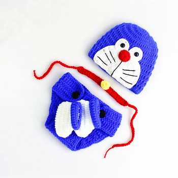 0-3months Children's Photography Clothing Yarn Crochet Baby Photo Machine Cartoon Neonatal Cat Clothes
0-3months Children's Photography Clothing Yarn Crochet Baby Photo Machine Cartoon Neonatal Cat Clothes