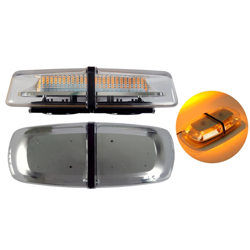 66W LED Flashing Warning Light Automobiles Mini Lightbar for Police Fireman Truck 12V Yellow White
66W LED Flashing Warning Light Automobiles Mini Lightbar for Police Fireman Truck 12V Yellow White