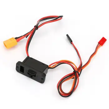 Male XT60 to JR/futaba Connector Power Switch RC Heavy Current On Off Button RC Power Switch
Male XT60 to JR/futaba Connector Power Switch RC Heavy Current On Off Button RC Power Switch