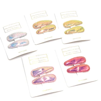 10Pairs Fashion Cute Glitter Simple Barrettes Solid Glossy Laser Leather Snap Clips Princess Headwear Boutique Hair Accessories
10Pairs Fashion Cute Glitter Simple Barrettes Solid Glossy Laser Leather Snap Clips Princess Headwear Boutique Hair Accessories
