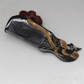 Ox horn comb, Phoenix Comb Wedding gift, resin black comb, hair massage comb, Valentine's Day gift
Ox horn comb, Phoenix Comb Wedding gift, resin black comb, hair massage comb, Valentine's Day gift