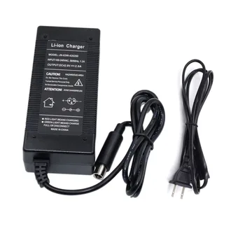 Original Electric Skatebaord Charger Battery Adapter 42v 2A for Xiaomi Electric Scooter Accessories Charger Power Supply
Original Electric Skatebaord Charger Battery Adapter 42v 2A for Xiaomi Electric Scooter Accessories Charger Power Supply