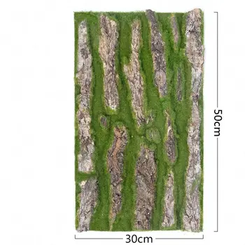 30CMx50CM Real Dried Pine Tree Bark with Artificial Moss for Water Pipe pillar wrap tree skin fake plant flowers DIY Decoration
30CMx50CM Real Dried Pine Tree Bark with Artificial Moss for Water Pipe pillar wrap tree skin fake plant flowers DIY Decoration
