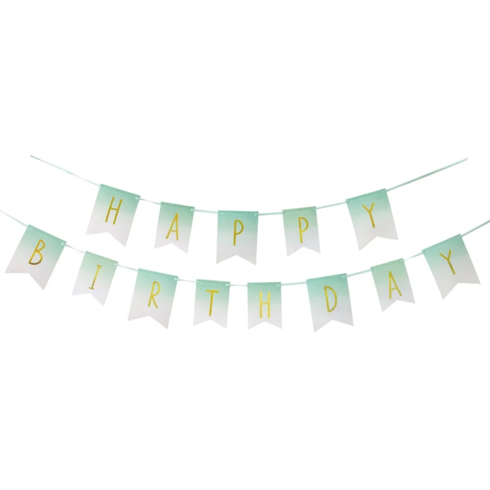 Paper Bunting Garland Happy Birthday Banner Flags Boy Girl Baby Shower Kids Decorations Wedding Birthday Party Supplies Decor
Paper Bunting Garland Happy Birthday Banner Flags Boy Girl Baby Shower Kids Decorations Wedding Birthday Party Supplies Decor