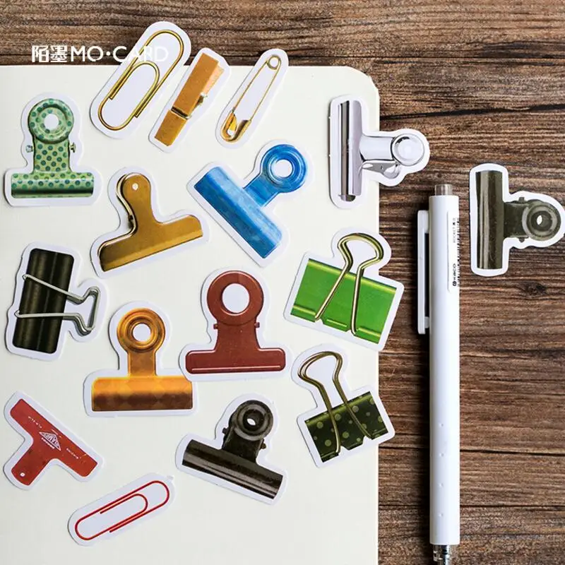 45 pcs/box Cute clips mini paper seal sticker Decoration Diy Ablum Diary Scrapbooking label Sticker Kawaii Stationery
45 pcs/box Cute clips mini paper seal sticker Decoration Diy Ablum Diary Scrapbooking label Sticker Kawaii Stationery