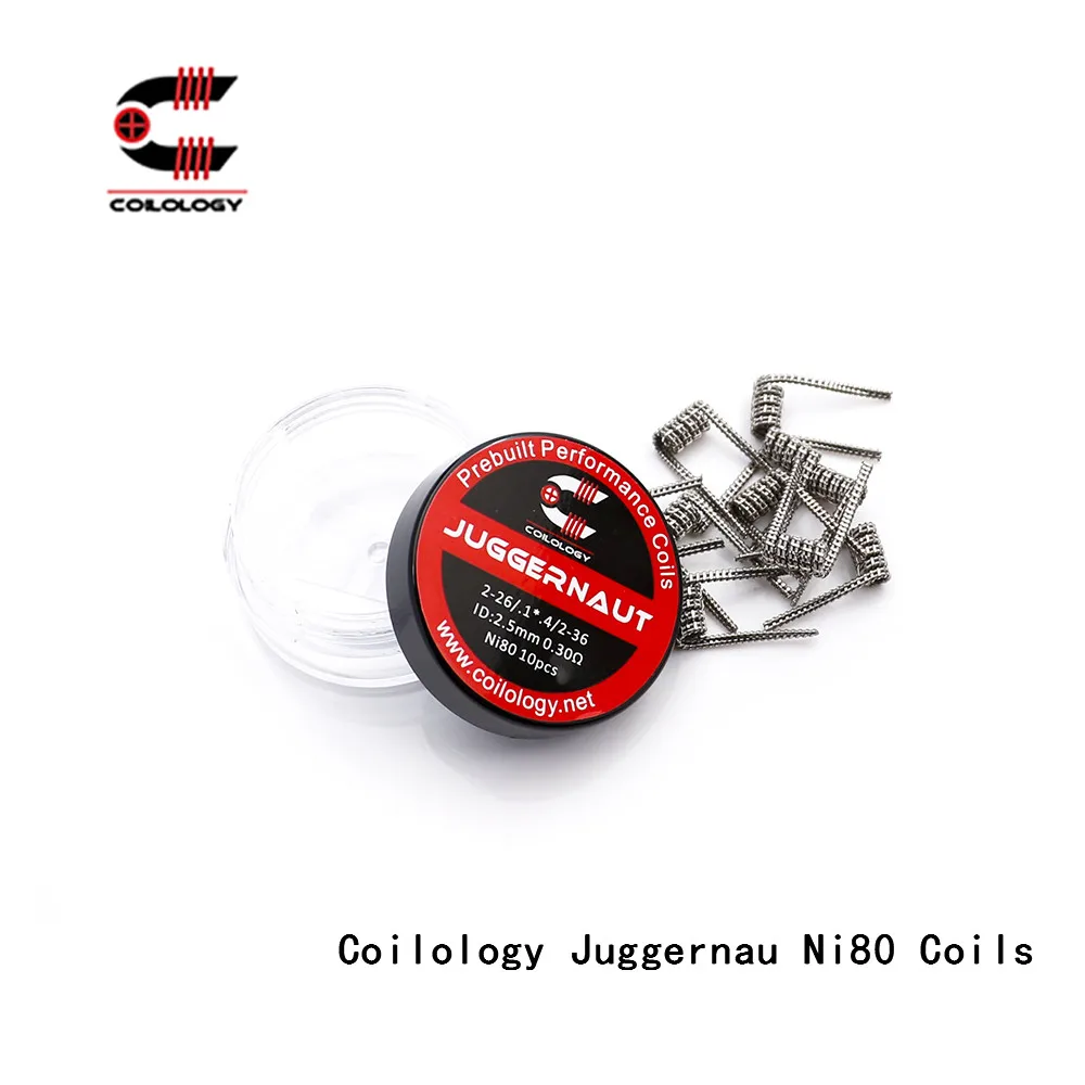 Coilology Juggernau Ni80 Coils Twisted Heating Resistance E-Cigarette RDA RBA Atomizer Wire Half Staggered Coil
Coilology Juggernau Ni80 Coils Twisted Heating Resistance E-Cigarette RDA RBA Atomizer Wire Half Staggered Coil