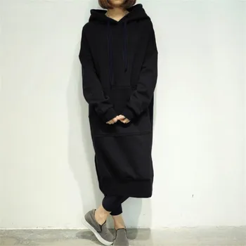 hirigin long Hoodies Sweatshirt Women Casual Outwear Hoody Loose Long Sleeve Mantle Hooded Cover Pullover Clothes 2017 New
hirigin long Hoodies Sweatshirt Women Casual Outwear Hoody Loose Long Sleeve Mantle Hooded Cover Pullover Clothes 2017 New