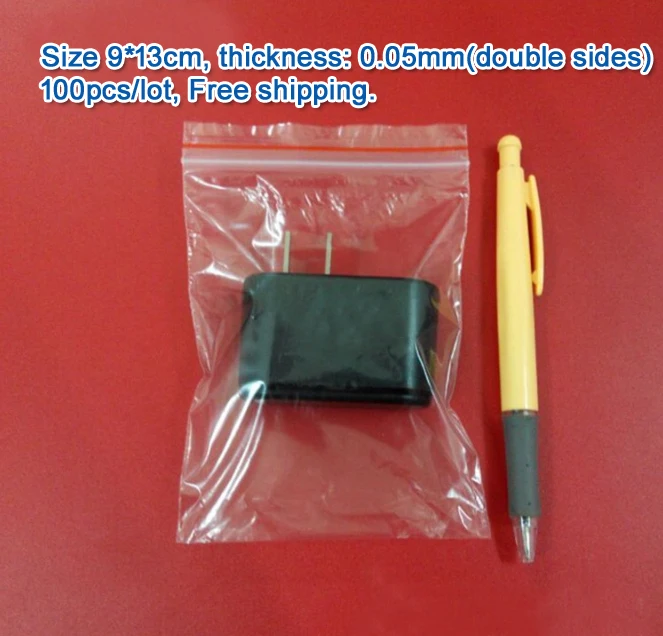 100pcs/lot high quality Transparent PE Zip Lock jewelry Gift Packaging Bags, 9*13cm clear plastic bags for clothing storage
100pcs/lot high quality Transparent PE Zip Lock jewelry Gift Packaging Bags, 9*13cm clear plastic bags for clothing storage