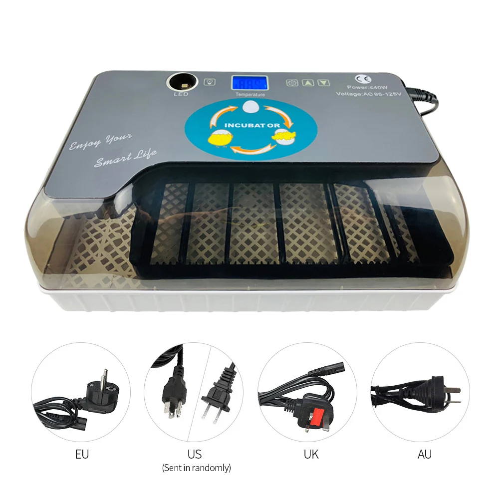 Digital Egg Incubator Automatic Eggs Hatcher with Eggtester Automatic Egg Turning 12 Eggs Poultry Hatcher 1.4 Display Screen
Digital Egg Incubator Automatic Eggs Hatcher with Eggtester Automatic Egg Turning 12 Eggs Poultry Hatcher 1.4 Display Screen