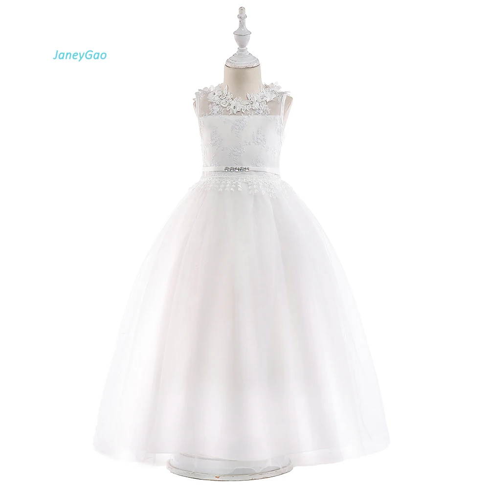 JaneyGao Flower Girl Dresses For Wedding Party White Elegant Teenage Girl Formal Gown First Communion Dresses Children Prom Gown
JaneyGao Flower Girl Dresses For Wedding Party White Elegant Teenage Girl Formal Gown First Communion Dresses Children Prom Gown