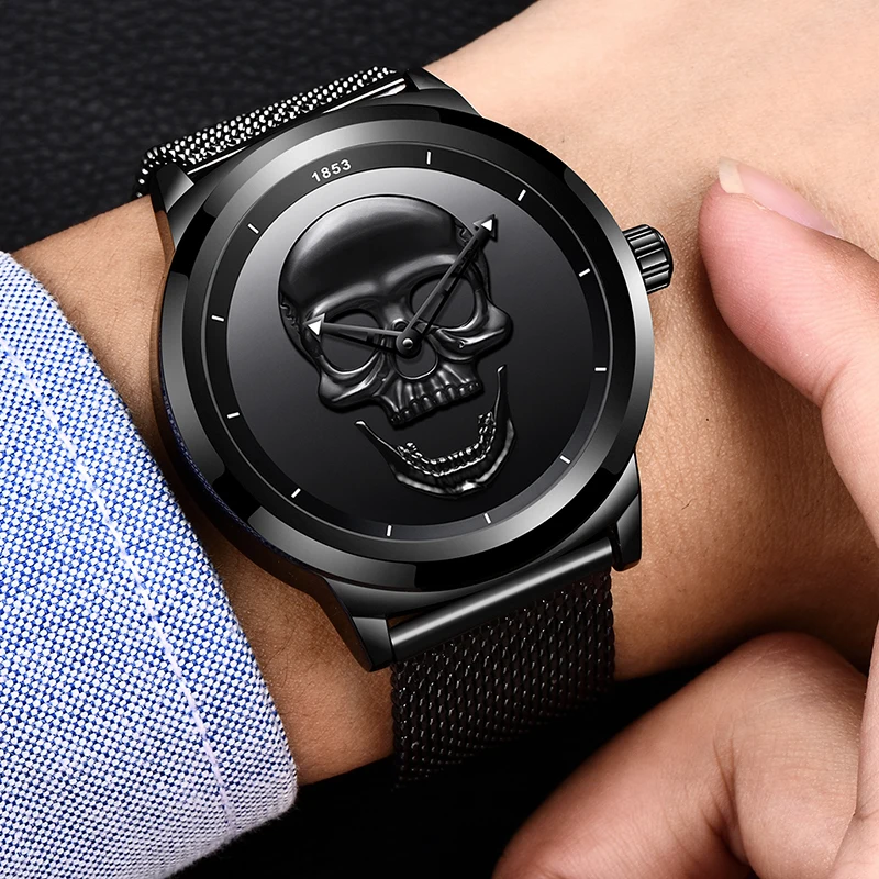 LIGE Top Band Luxury Dress Watches Mens Mesh Steel All Black Business Casual Waterproof Sports Watch Men Clock Relogio Masculino
LIGE Top Band Luxury Dress Watches Mens Mesh Steel All Black Business Casual Waterproof Sports Watch Men Clock Relogio Masculino