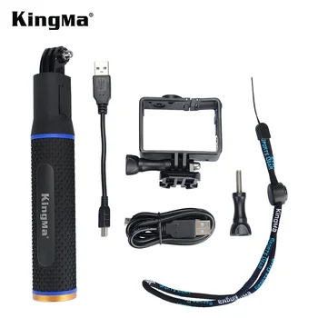KingMa Gopro 4/3/3+ monopod handheld rechargeable grip and double duty Expanded Edition Frame Mount Protective Housing Case
KingMa Gopro 4/3/3+ monopod handheld rechargeable grip and double duty Expanded Edition Frame Mount Protective Housing Case