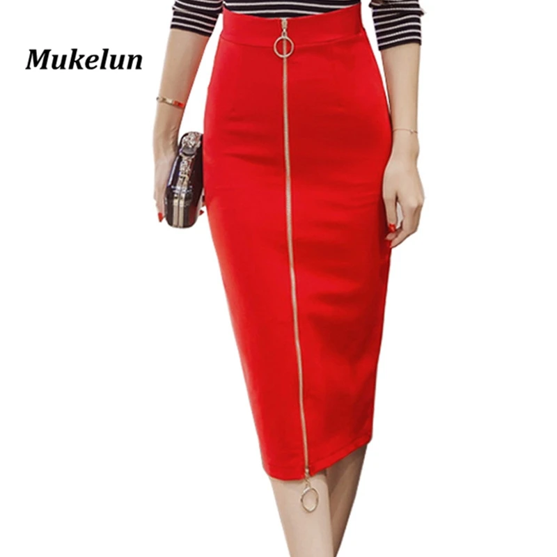 2019 Women Sexy Office Skirt Plus Size Casual High Waist Mid Calf Long Elegant Stretch Zipper Bodycon Red Pencil Skirts S-5XL
2019 Women Sexy Office Skirt Plus Size Casual High Waist Mid Calf Long Elegant Stretch Zipper Bodycon Red Pencil Skirts S-5XL