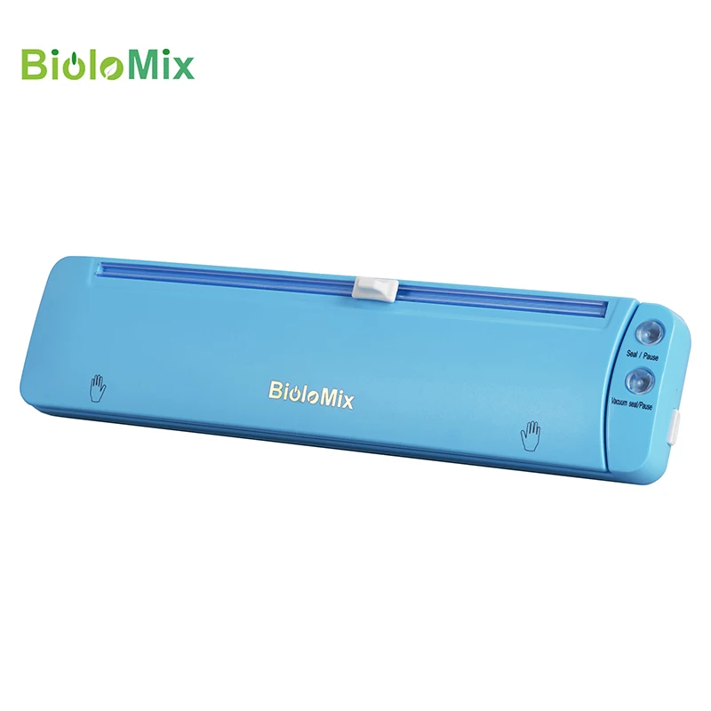 vacuum Sealer with Built-in Cutter 220V Automatic Food Packing Machine 10 Free Bags Best Vacuum Packer for Kitchen Blue Biolomix
vacuum Sealer with Built-in Cutter 220V Automatic Food Packing Machine 10 Free Bags Best Vacuum Packer for Kitchen Blue Biolomix