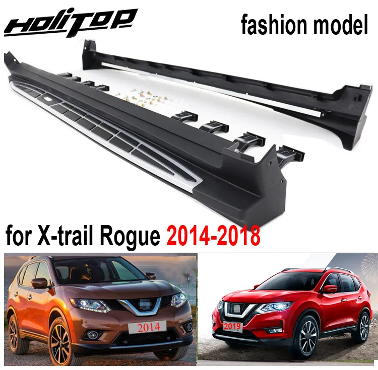 side step nerf bar running board for Nissan X-trail Rogue 2014-2019,"fashion" model,aluminium alloy, ISO9001 quality supplier
side step nerf bar running board for Nissan X-trail Rogue 2014-2019,"fashion" model,aluminium alloy, ISO9001 quality supplier