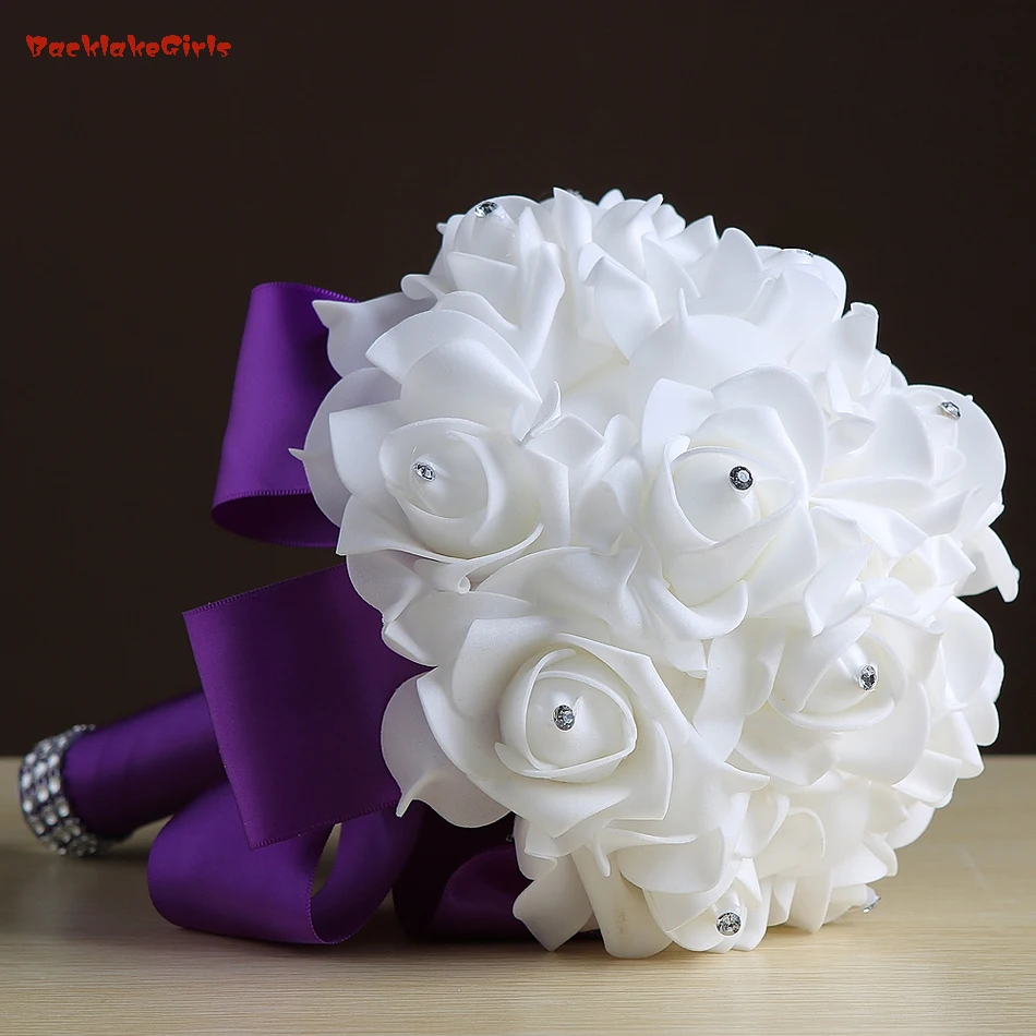 BacklakeGirls In Stock Wedding Bouquet 2018 Artificial Crystal Bridesmaid Foamflower Satin Flowers Brooch Bridal Bouquets
BacklakeGirls In Stock Wedding Bouquet 2018 Artificial Crystal Bridesmaid Foamflower Satin Flowers Brooch Bridal Bouquets