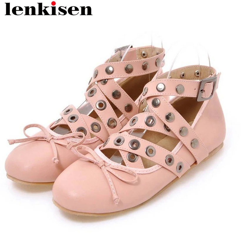 2019 sweet pretty girls buckle strap bowtie round toe rivets decoration concise style large size ballet shoes casual shoes L09
2019 sweet pretty girls buckle strap bowtie round toe rivets decoration concise style large size ballet shoes casual shoes L09