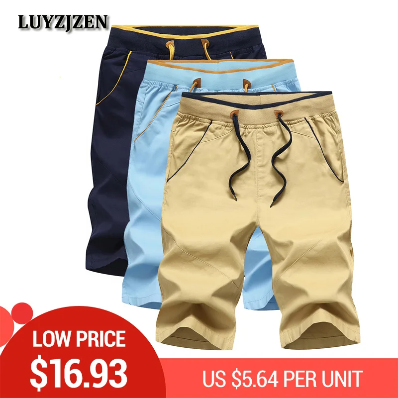 3PCS/lot Shorts Men New Style Casual Summer Mens Shorts Cotton Beach Homme Bermuda Solid Boardshorts High Quality Elastic Waist
3PCS/lot Shorts Men New Style Casual Summer Mens Shorts Cotton Beach Homme Bermuda Solid Boardshorts High Quality Elastic Waist
