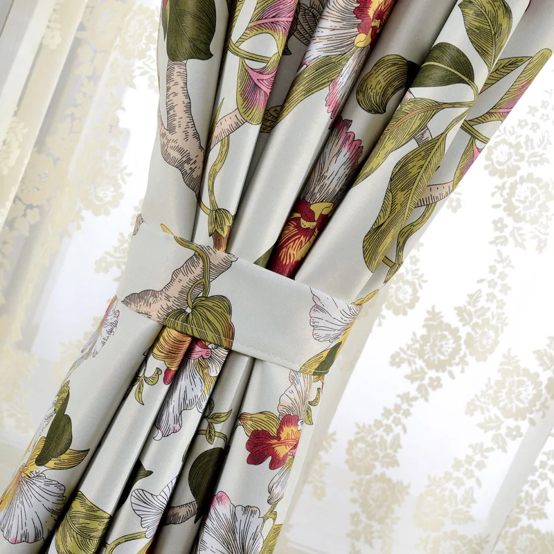 Chinese Classic Floral Printed Curtains Woven Polyester Cotton Bedroom Wedding Rustic Pastoral French Window Drapes JS21C
Chinese Classic Floral Printed Curtains Woven Polyester Cotton Bedroom Wedding Rustic Pastoral French Window Drapes JS21C