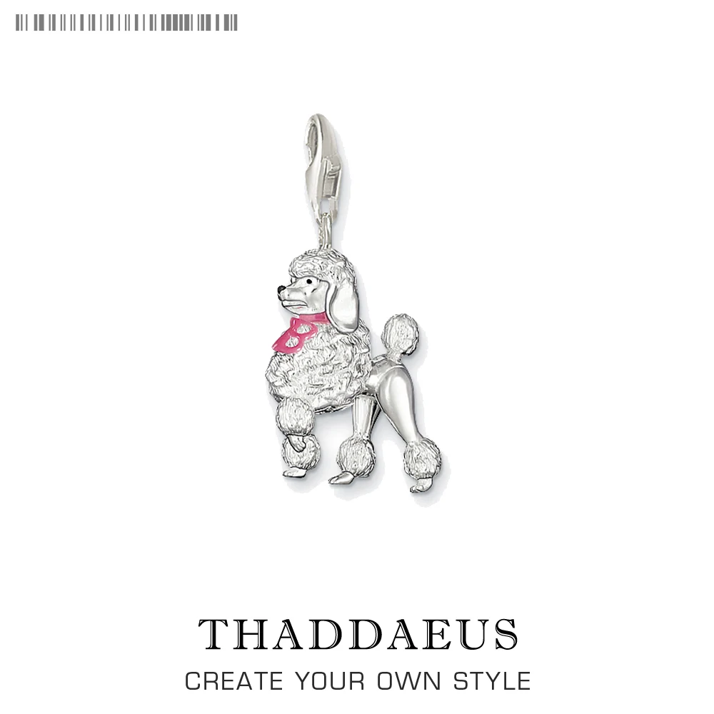 Bobbi Poodle Dog Cute Charm Pendant, Thomas Style Charm Good Jewelry Gift In Silver Plated Fit Bag Bracelet Club
Bobbi Poodle Dog Cute Charm Pendant, Thomas Style Charm Good Jewelry Gift In Silver Plated Fit Bag Bracelet Club