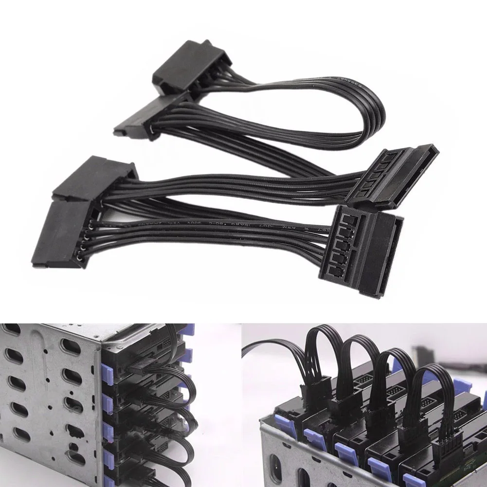 New Hot 4 Pin IDE to 5 Serial SATA Straight Hard Drive Power Wire Line Adapter Cable Q99
New Hot 4 Pin IDE to 5 Serial SATA Straight Hard Drive Power Wire Line Adapter Cable Q99