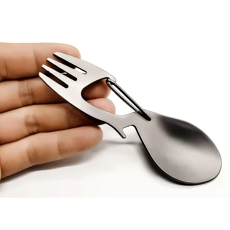 Outdoor Camping Picnic Titanium Spoon Tableware Titanium Fork Ultralight Pure Titanium Spork Sports Stainless Steel Cookware
Outdoor Camping Picnic Titanium Spoon Tableware Titanium Fork Ultralight Pure Titanium Spork Sports Stainless Steel Cookware