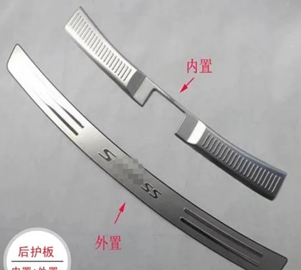 FIT for Suzuki SX4 S Cross 2013 2014 Built Rearguards Stainless Steel Rear Bumper Protector Car Styling Stickers Accessories
FIT for Suzuki SX4 S Cross 2013 2014 Built Rearguards Stainless Steel Rear Bumper Protector Car Styling Stickers Accessories