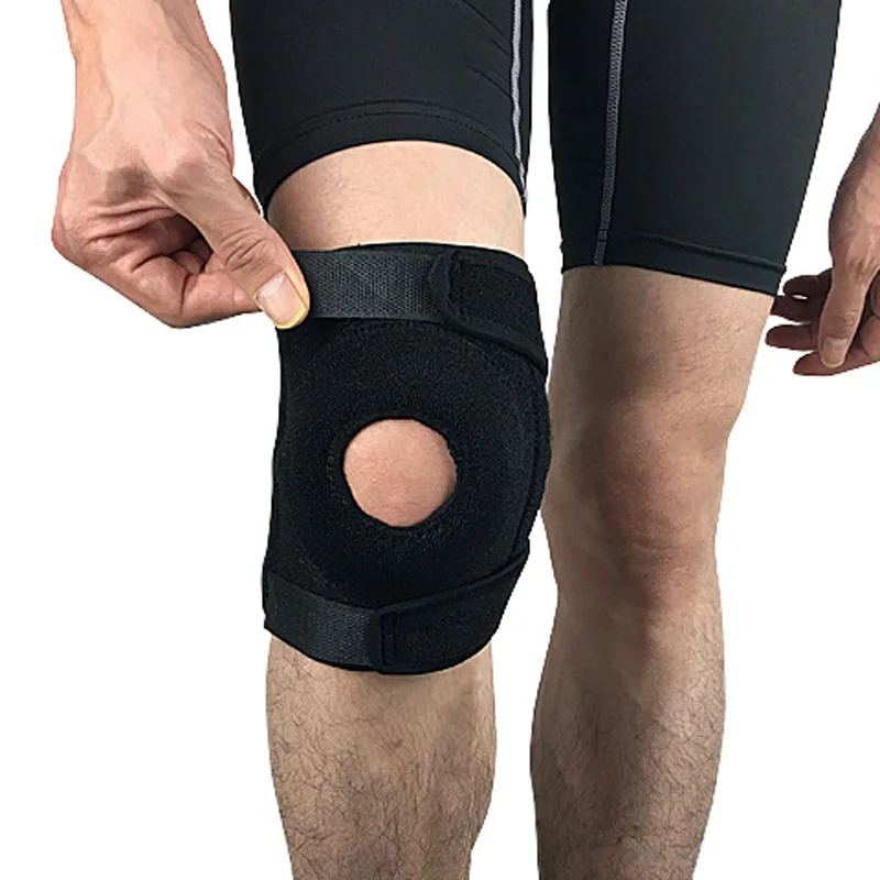 1 Piece Adjustable Knee Support Breathale Kneepad Protector Brace Knee Pads Guard Hole Strap For Running Basketball
1 Piece Adjustable Knee Support Breathale Kneepad Protector Brace Knee Pads Guard Hole Strap For Running Basketball