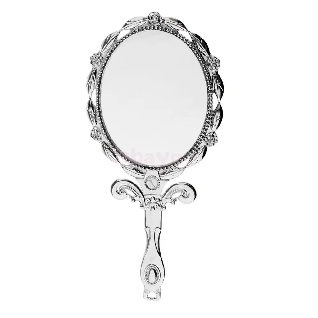 Mini Folding Retro Antique Oval Makeup Cosmetic Handle Mirror Pocket Travel Silver
Mini Folding Retro Antique Oval Makeup Cosmetic Handle Mirror Pocket Travel Silver