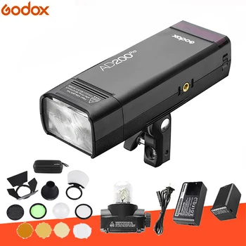 Godox AD200Pro TTL flash wireless LED flash 5600±200K 2.4G and AK-R1 optional for Nikon Sony Fujifilm Olympus camera
Godox AD200Pro TTL flash wireless LED flash 5600±200K 2.4G and AK-R1 optional for Nikon Sony Fujifilm Olympus camera