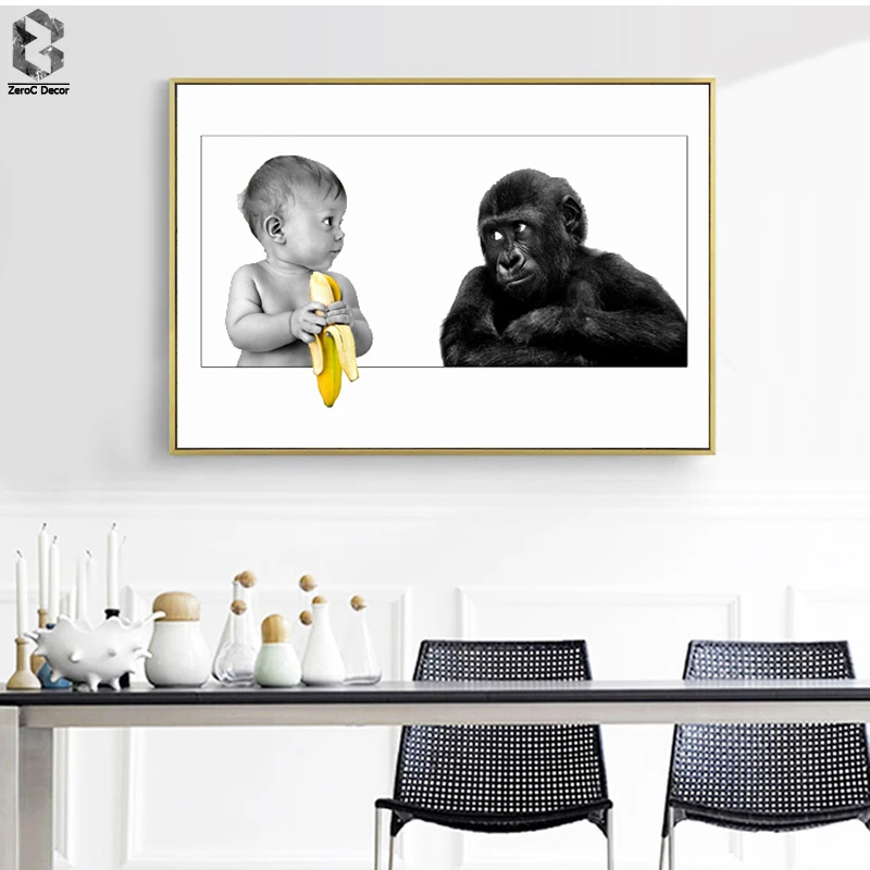 Canvas Artwork Lovely Posters and Prints Orangutan Wall Art Painting Wall Pictures for Living Room Decoration
Canvas Artwork Lovely Posters and Prints Orangutan Wall Art Painting Wall Pictures for Living Room Decoration