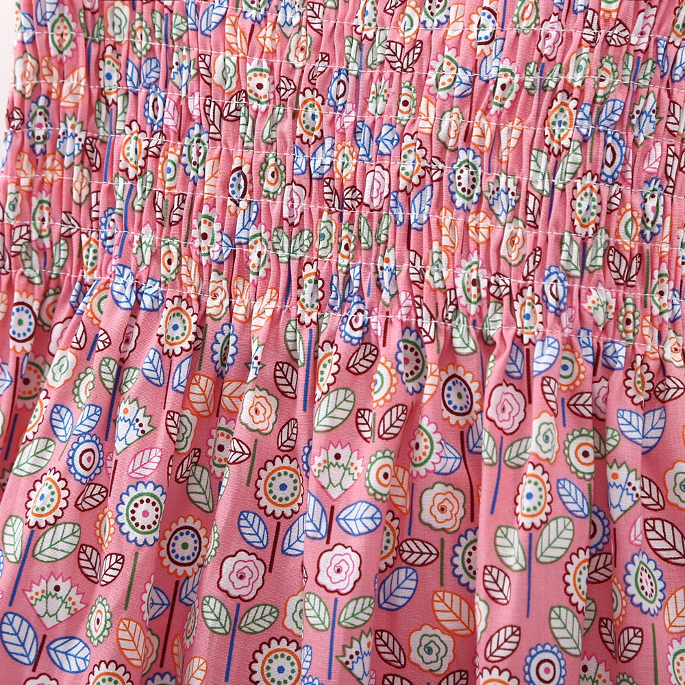 2020 New Summer Baby Fashion Princess Floral Backless Sling Dress Girls Clothing Children Clothes Dresses 2020 New Summer Baby Fashion Princess Floral Backless Sling Dress Girls Clothing Children Clothes Dresses