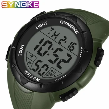 SYNOKE Men's Watch Sport Digital Wristwatch Electronic Military Luxury Finess Waterproof Watches Tops Diving Dropship
SYNOKE Men's Watch Sport Digital Wristwatch Electronic Military Luxury Finess Waterproof Watches Tops Diving Dropship