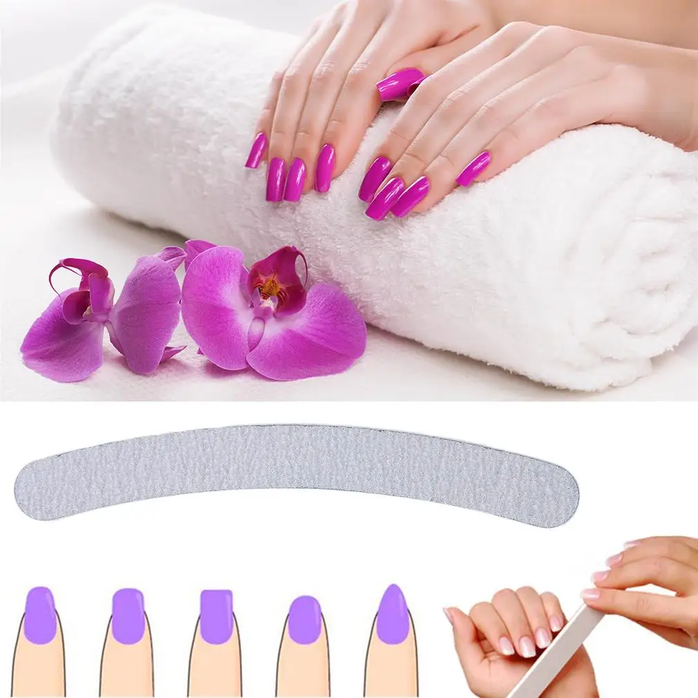 5pcs Curved Nail Files Double Sided Grit Banana/Boomerang Emery Board Nail Art High Quality
5pcs Curved Nail Files Double Sided Grit Banana/Boomerang Emery Board Nail Art High Quality