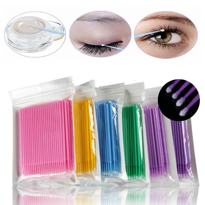 100PCS Microblading Micro Brushes Swab Lint Free Tattoo Permanent Supplies microblading permanent Disposable Eyelash brushes
100PCS Microblading Micro Brushes Swab Lint Free Tattoo Permanent Supplies microblading permanent Disposable Eyelash brushes