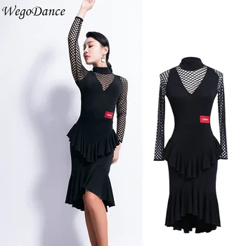 new woman Latin Dance Dress Female Long Sleeve Dance Practice ballroom dance competition dresses
new woman Latin Dance Dress Female Long Sleeve Dance Practice ballroom dance competition dresses