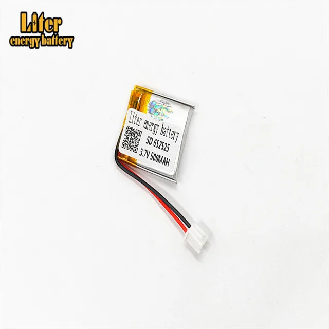 XHR-2P 2.54 500mAh 652525 3.7V lithium polymer battery MP3 point reading pen remote control
XHR-2P 2.54 500mAh 652525 3.7V lithium polymer battery MP3 point reading pen remote control