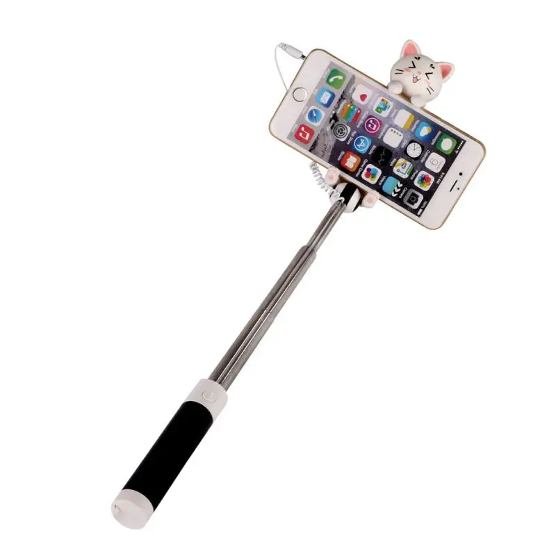 Mini Selfie Stick With Button Wired Silicone Handle Monopod Universal For iPhone 6 5 Android Samsung Huawei Xiaomi Sticks
Mini Selfie Stick With Button Wired Silicone Handle Monopod Universal For iPhone 6 5 Android Samsung Huawei Xiaomi Sticks