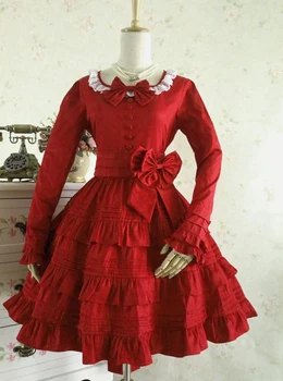Autumn outfit gothic Lolita dress long-sleeved dress lace cosplay dress bitter fleabane bitter fleabane restoring ancient ways
Autumn outfit gothic Lolita dress long-sleeved dress lace cosplay dress bitter fleabane bitter fleabane restoring ancient ways