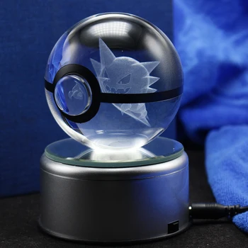 3D Laser Pokemon Go Crystal Ball Haunter LED Night Light Magic Ball for Children Christmas Gifts
3D Laser Pokemon Go Crystal Ball Haunter LED Night Light Magic Ball for Children Christmas Gifts