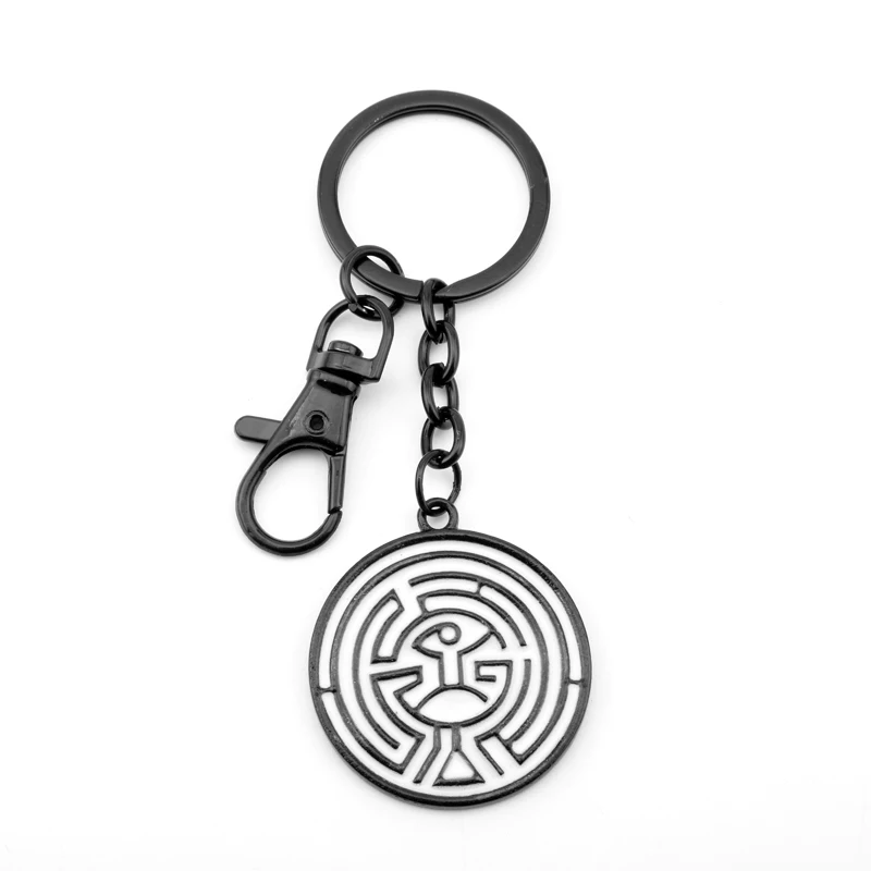 Movie Westworld Maze Keychain Dog Tag Coin Pendant Keychain Keyring Metal Men Car Accessories Souvenirs
Movie Westworld Maze Keychain Dog Tag Coin Pendant Keychain Keyring Metal Men Car Accessories Souvenirs