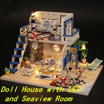Doll House Furniture Seaview Room For Children Birthday Gifts 3D Wooden Mini Dollhouse Toys Hands-OnCasa Kitten Diary
Doll House Furniture Seaview Room For Children Birthday Gifts 3D Wooden Mini Dollhouse Toys Hands-OnCasa Kitten Diary