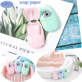 50Pcs 2020 New Travel Scented Slice Sheets Foaming Box Portable Washing Hand Wipes Bath Paper Soap Colorful Small Soap Tablets
50Pcs 2020 New Travel Scented Slice Sheets Foaming Box Portable Washing Hand Wipes Bath Paper Soap Colorful Small Soap Tablets