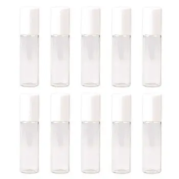 5 PCS Waterproof Durable White Cap Transparent Clear Glass Roller Bottle Empty Ball Perfume Cosmetic Make Up Bottles 5ml/10ml
5 PCS Waterproof Durable White Cap Transparent Clear Glass Roller Bottle Empty Ball Perfume Cosmetic Make Up Bottles 5ml/10ml