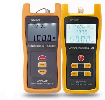 Fiber Optical Multimeter -70~+6dBm JW3208A High Precision Optical Power Meter And JW3109 Optical Light Source 850/1300nm
Fiber Optical Multimeter -70~+6dBm JW3208A High Precision Optical Power Meter And JW3109 Optical Light Source 850/1300nm