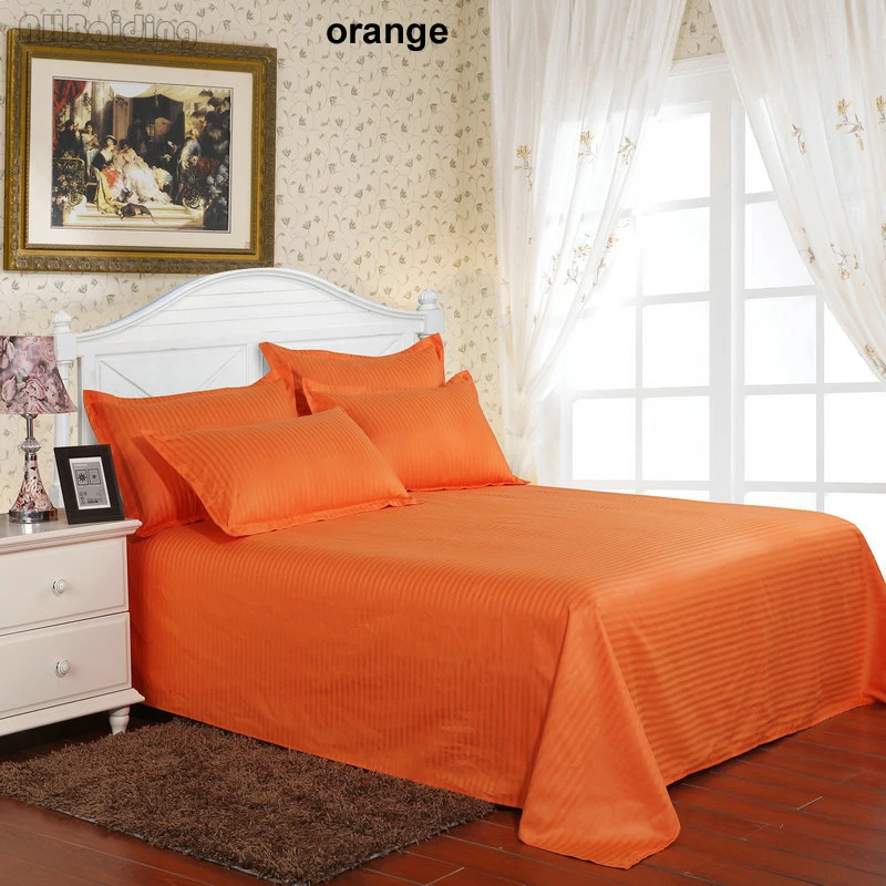 New Brand 5 Star Hotel Bed Sheet 1Pcs 100% Cotton Solid Orange Flat Sheet 40s Srtiped Hotel/home Sheet Twin Full Queen King Size
New Brand 5 Star Hotel Bed Sheet 1Pcs 100% Cotton Solid Orange Flat Sheet 40s Srtiped Hotel/home Sheet Twin Full Queen King Size