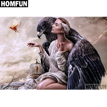 HOMFUN 5D Diamond Painting Full Drill Diamond Embroidery "Eagle bird beauty" Picture Of Rhinestone Handmade Home Decor A00547
HOMFUN 5D Diamond Painting Full Drill Diamond Embroidery "Eagle bird beauty" Picture Of Rhinestone Handmade Home Decor A00547