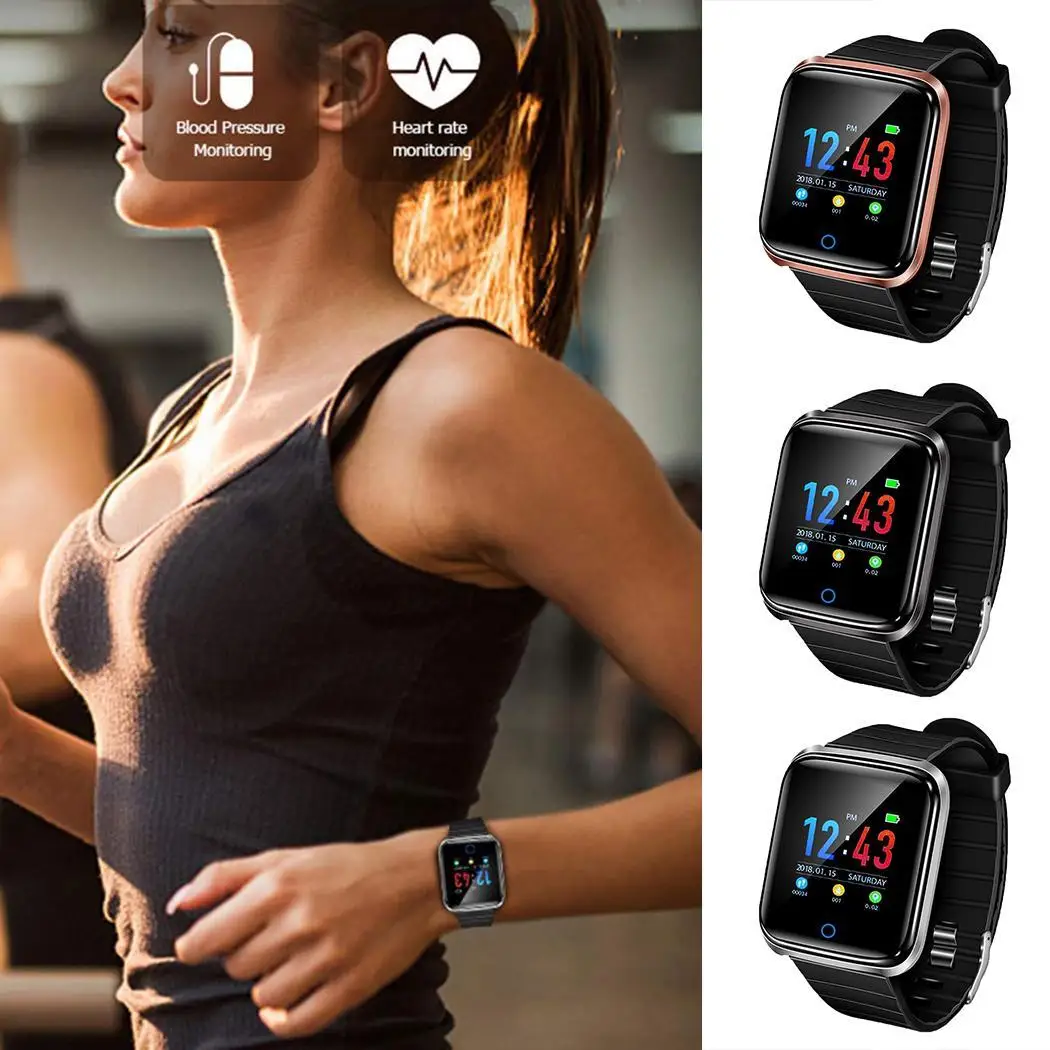 Sport HD Touch Color Screen Smart Watches Watch IP67 Waterproof Heart rate Blood pressure Smartwatch Wrisatban For IOS Android
Sport HD Touch Color Screen Smart Watches Watch IP67 Waterproof Heart rate Blood pressure Smartwatch Wrisatban For IOS Android